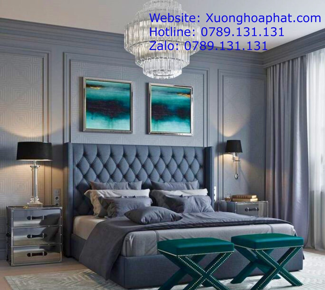 Giường Phòng Ngủ Hiện Đại