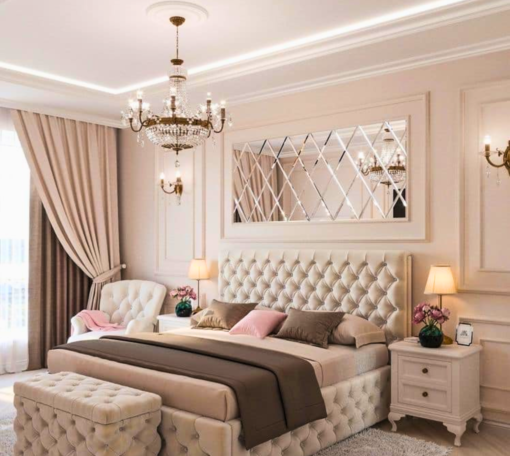 Giường Ngủ Cao Cấp Bọc Nệm