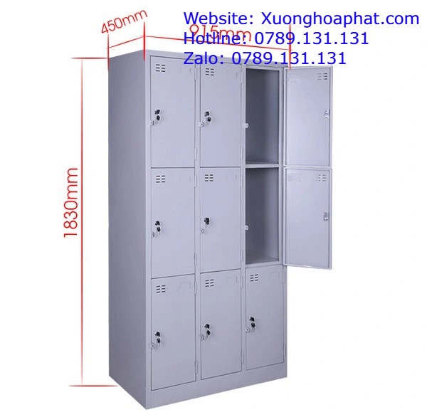 Tủ Locker Sắt Hòa Phát Hỗ Trợ Đặt Hàng Dễ Dàng