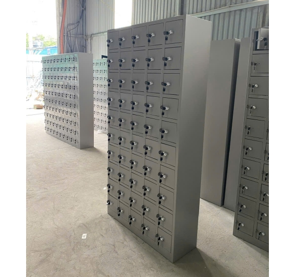 Tủ Locker Giữ Điện Thoại 50 Ngăn Tủ Locker Giữ Điện Thoại 50 Ngăn