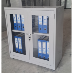 Tủ Sắt Hồ Sơ 2 Cảnh Mở Trong Suốt