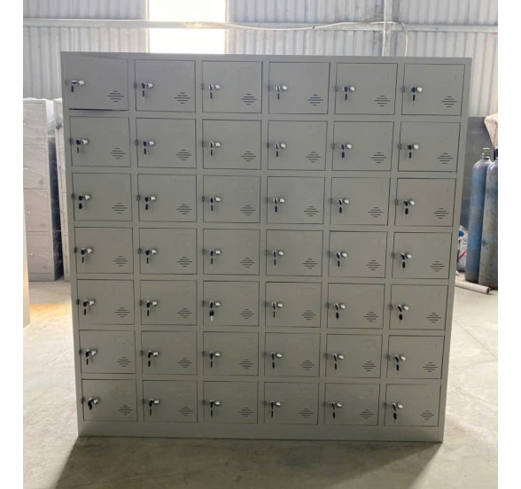 Tủ Locker 42 Ngăn 6 Khoang 2 Tu Sat Locker 31