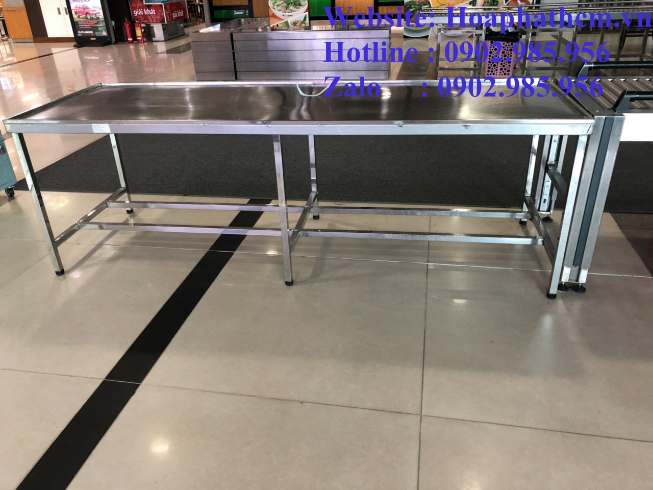 Bàn Inox Bếp Công Nghiệp Inox 304 3 ban inox cong nghiep 13