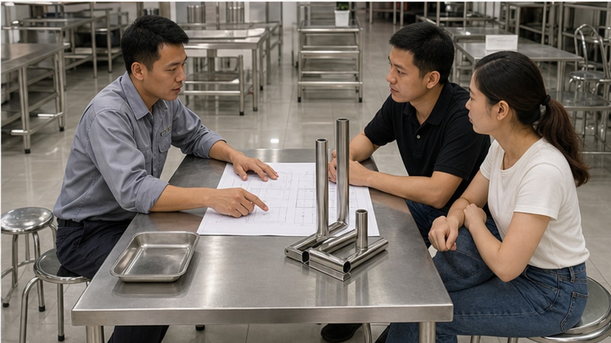 Tư vấn chọn bàn inox vuông thanh lý hoặc đặt mới