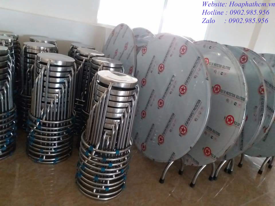 Mẫu Mã Ghế Inox 304 Đa Dạng Của Xưởng Hòa Phát 3 ban ghe inox 304 7165