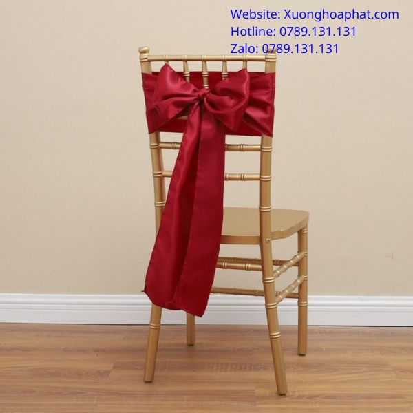 ghế nơ đỏ