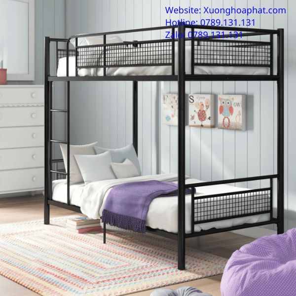 giường 2 tầng bằng sắt cho người lớn