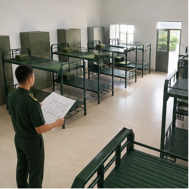 giường chiến sĩ