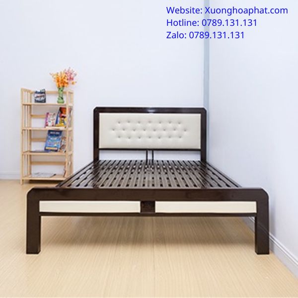 giường sắt 1m2