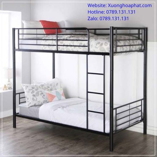 Giường Sắt 1m6x2m 2 Tầng