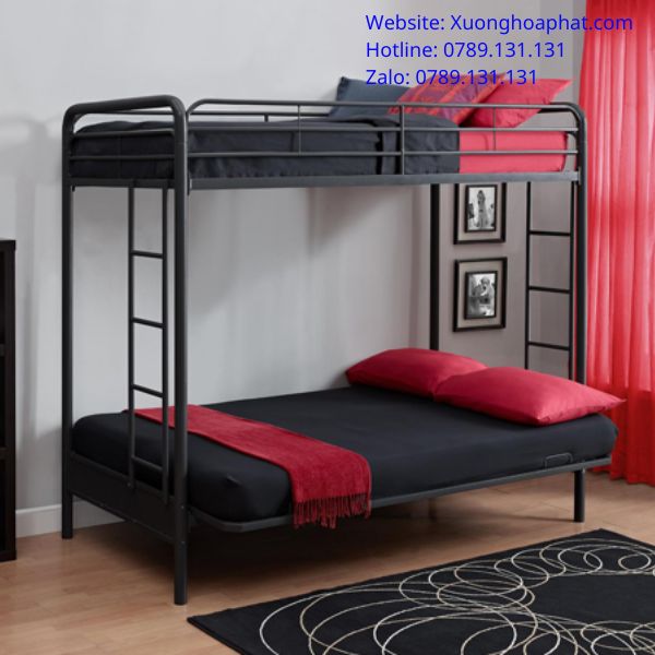 Giường Sắt 1m6x2m 2 Tầng