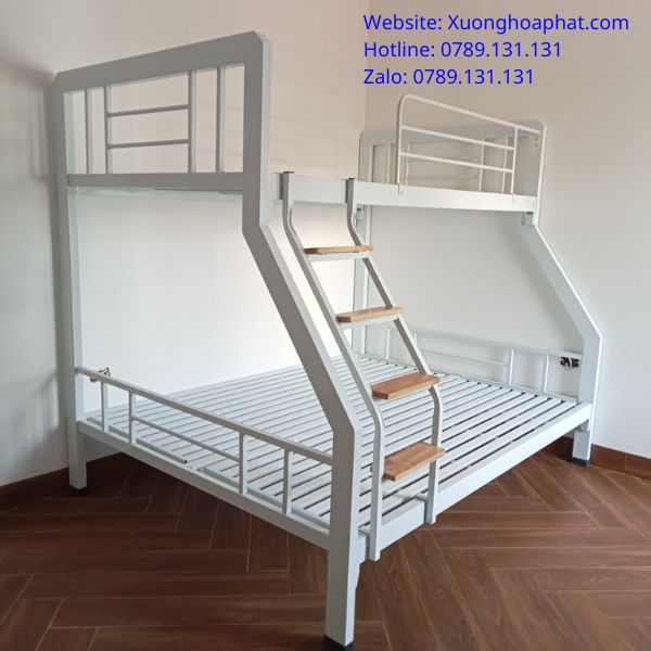 Giá Giường Sắt 1m2 2 Tầng
