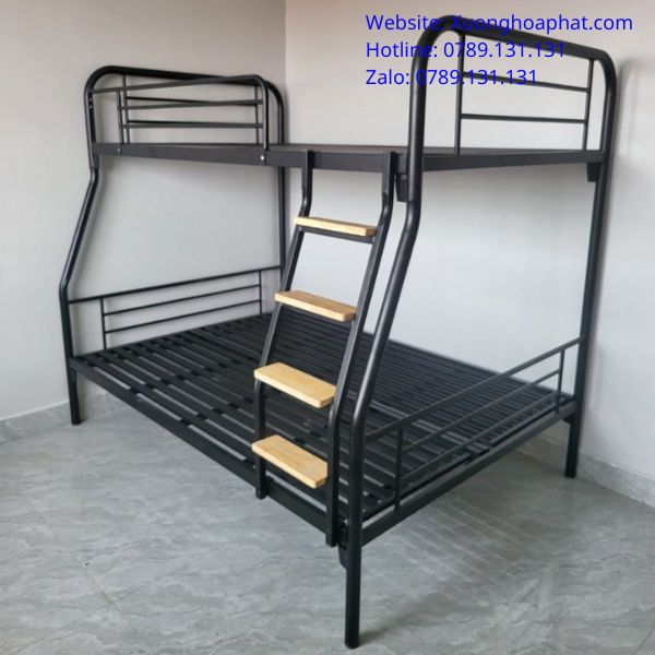 Giường Sắt 1m4 2 Tầng