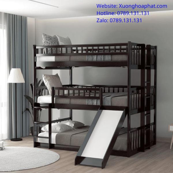 giường sắt 1m6 3 tầng