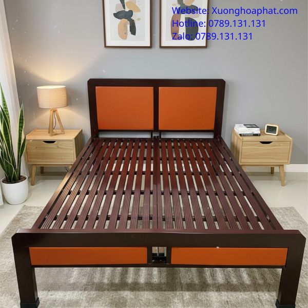 giường sắt hiện đại