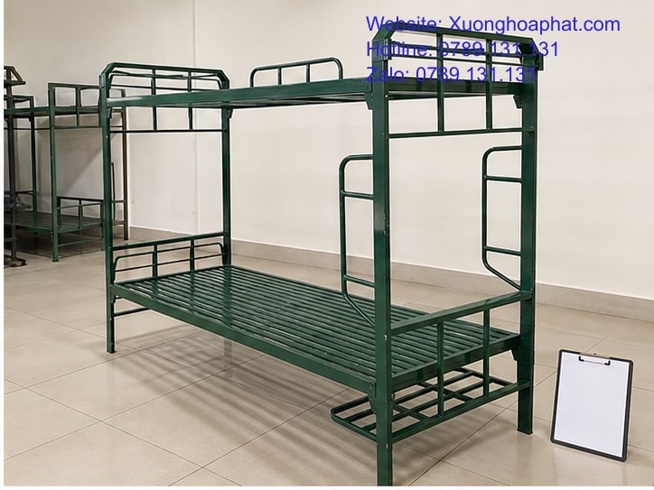 Cách Chọn Giường Sắt Quân Đội Giá Rẻ, Phù Hợp Nhu Cầu 3 Chi tiết khung giường sắt quân đội giá rẻ để đối chiếu