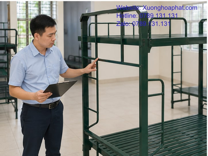 Cách Chọn Giường Sắt Quân Đội Giá Rẻ, Phù Hợp Nhu Cầu 4 Đối chiếu báo giá giường sắt quân đội giá sỉ với mẫu