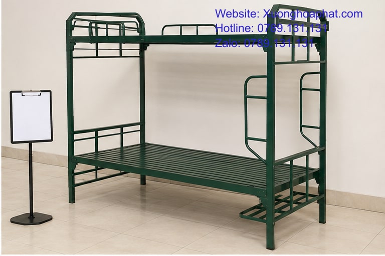 Giường Sắt Quân Đội Giá Sỉ Phụ Thuộc Yếu Tố Nào? 3 Mẫu đối chứng giường sắt quân đội giá sỉ