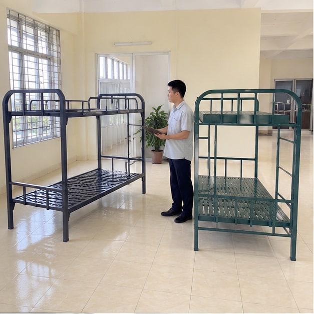 giường tầng quân đội và giường tầng dân dụng