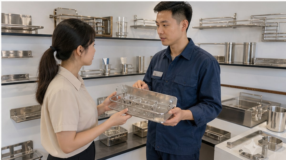Tư vấn chọn kệ để bàn chải đánh răng inox 304 theo mặt bằng