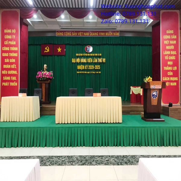 Mẫu Khăn Trải Bàn Phòng Họp