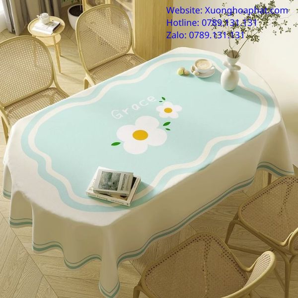 Khăn Trải Bàn Ăn Chống Thấm