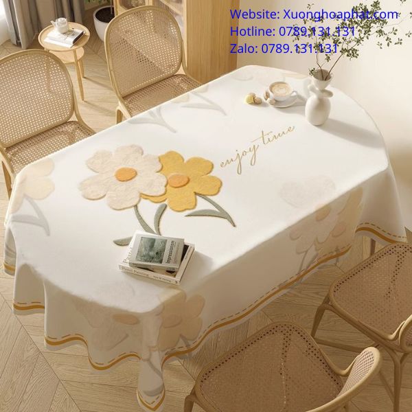 Khăn Trải Bàn Ăn Chống Thấm