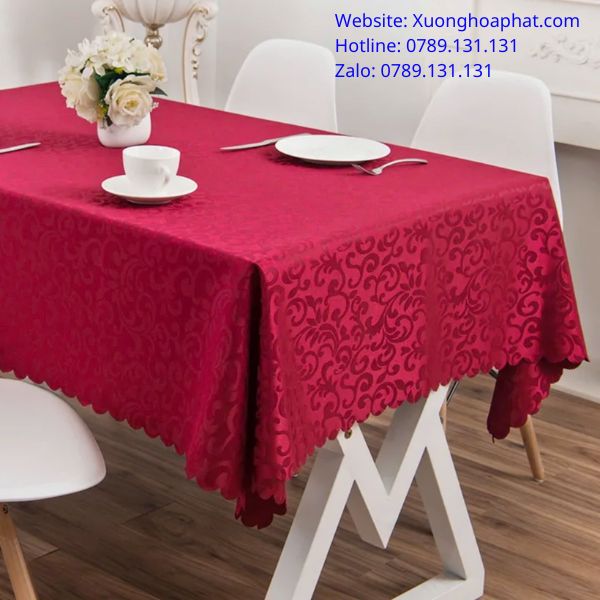 khăn trải bàn cao cấp