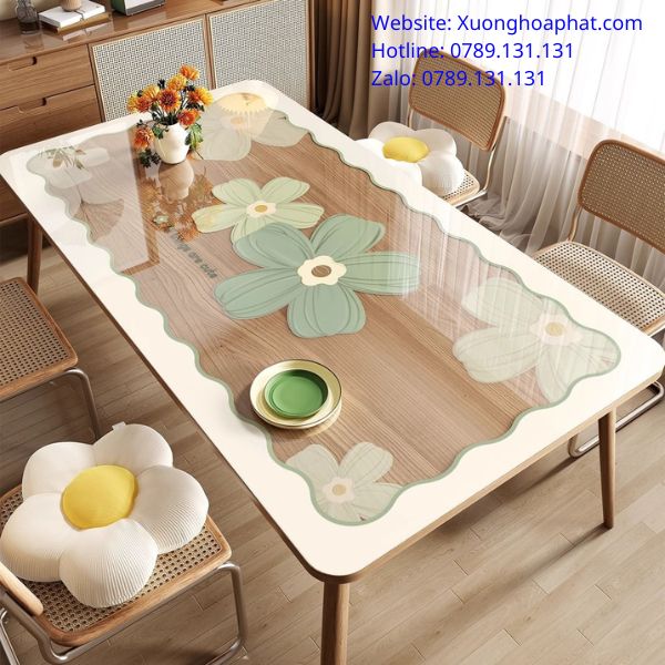 Khăn Trải Bàn Chống Thấm Nước: Chọn Đúng Loại Để Dễ Lau, Không Thấm Và Dùng Bền 4 khăn trải bàn chống thấm nước