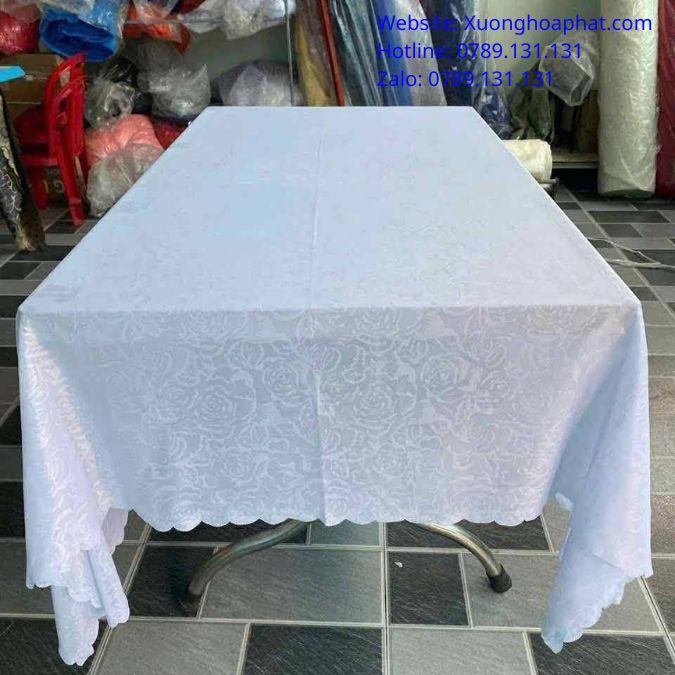 Khăn Trải Bàn Hình Chữ Nhật