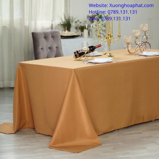 Khăn Trải Bàn Hình Chữ Nhật
