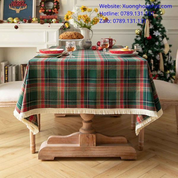 Khăn Trải Bàn Decor Giá Rẻ: Chọn Đúng Chất Liệu Và Họa Tiết 3 khăn trải bàn decor