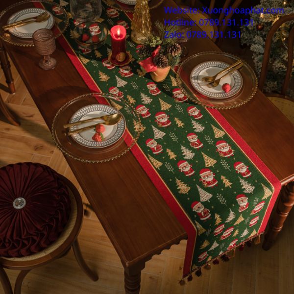 Khăn Trải Bàn Decor Giá Rẻ: Chọn Đúng Chất Liệu Và Họa Tiết 2 khăn trải bàn decor