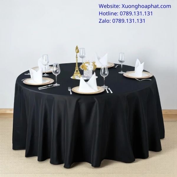 Khăn Trải Bàn Hội Nghị: Cách Chọn Chuẩn Để Không Gian Sự Kiện Sang Và Đồng Bộ 4 Khăn trải bàn hội nghị