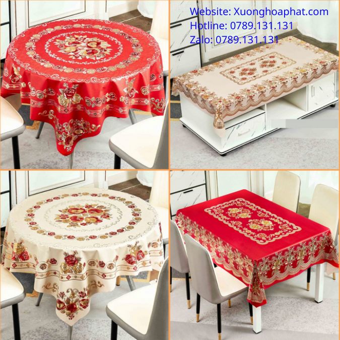 Khăn trải bàn sang trọng