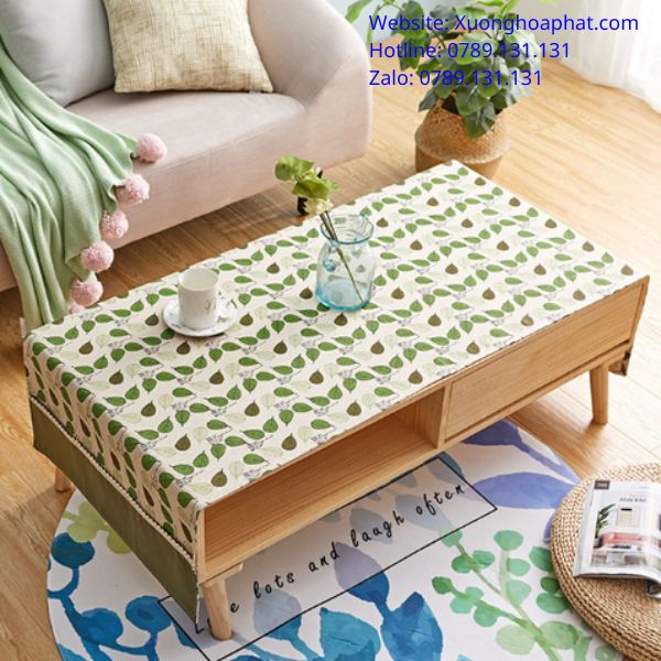 khăn trải bàn sofa