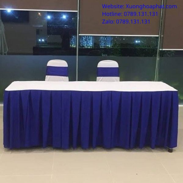 Set Up Khăn Trải Bàn Sự Kiện Để Lên Form Chuyên Nghiệp 3 khăn trải bàn sự kiện