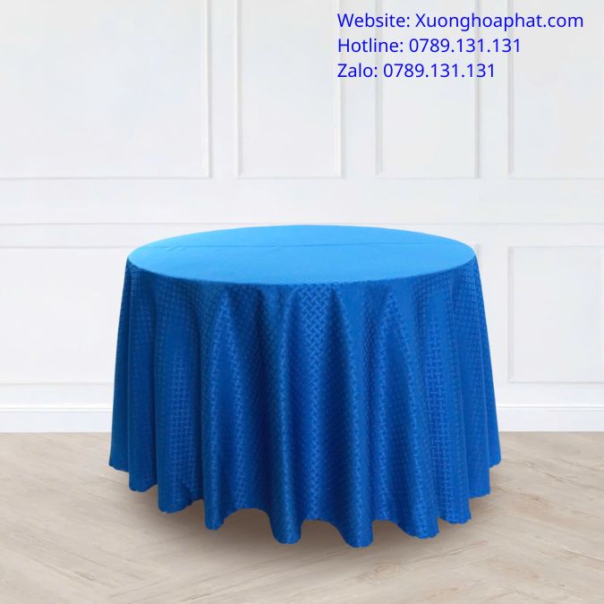 Khăn trải bàn tròn