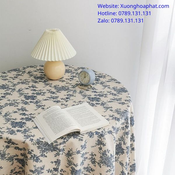 khăn trải bàn vintage