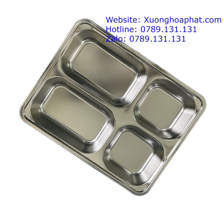 khay inox chữ nhật