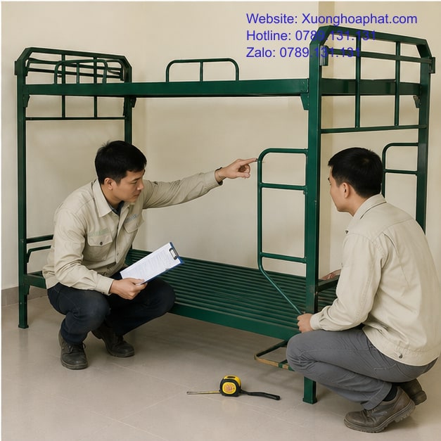 Kích Thước Giường Sắt Quân Đội Bao Nhiêu Là Phù Hợp? 5 Kiểm tra mẫu kích thước giường sắt quân đội