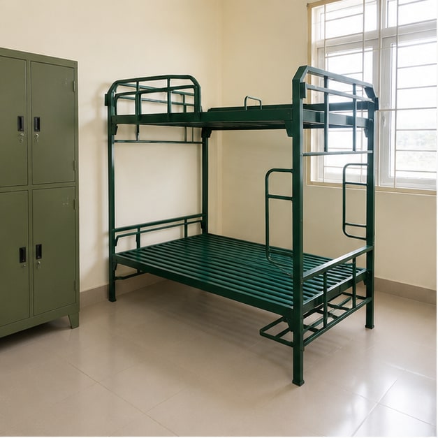 kích thước giường sắt quân đội