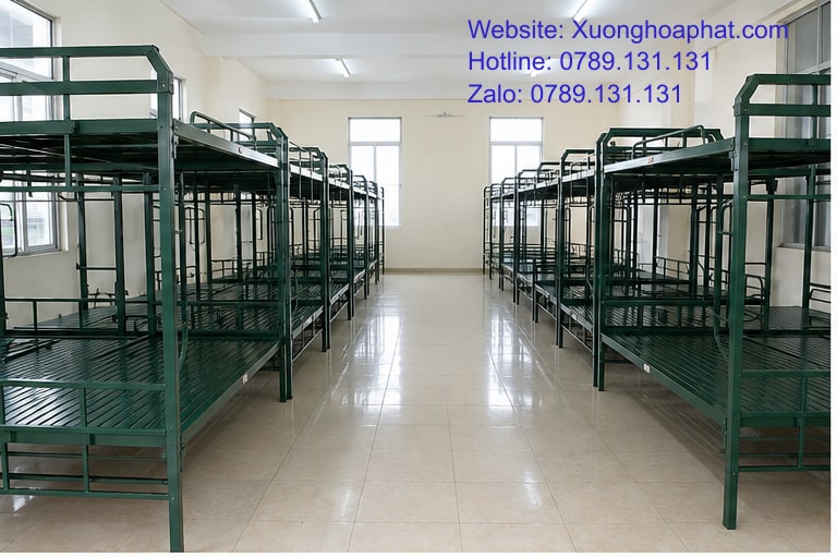Mua Giường Sắt Quân Đội Ở Đâu? Những Điều Cần Kiểm Tra 2 Phòng ở tập thể để đánh giá nơi mua giường sắt quân đội