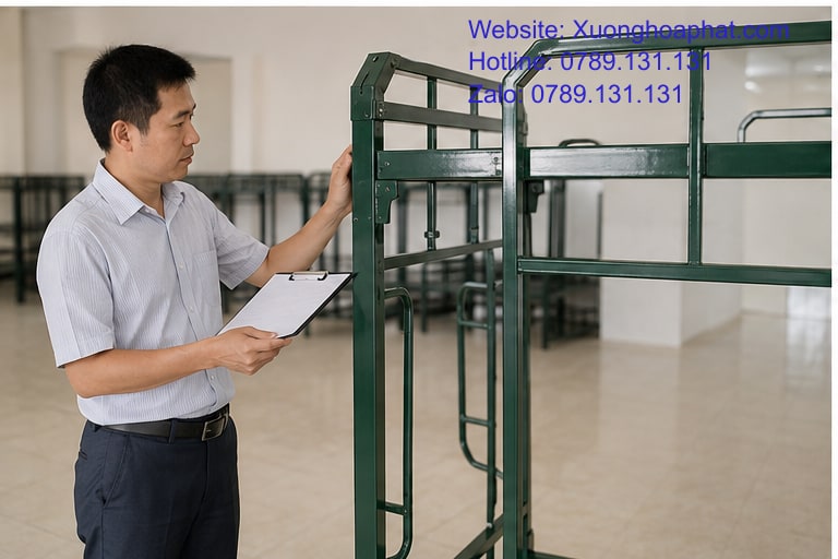 Mua Giường Sắt Quân Đội Ở Đâu? Những Điều Cần Kiểm Tra 4 Kiểm tra mẫu trước khi quyết định mua giường sắt quân đội ở đâu