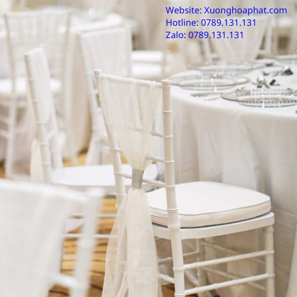 Cho Thuê Nơ Ghế Đám Cưới: Cách Thuê Đúng Chất Liệu, Đúng Màu Và Tránh Phí Phát Sinh 4 Nơ Ghế Tiffany