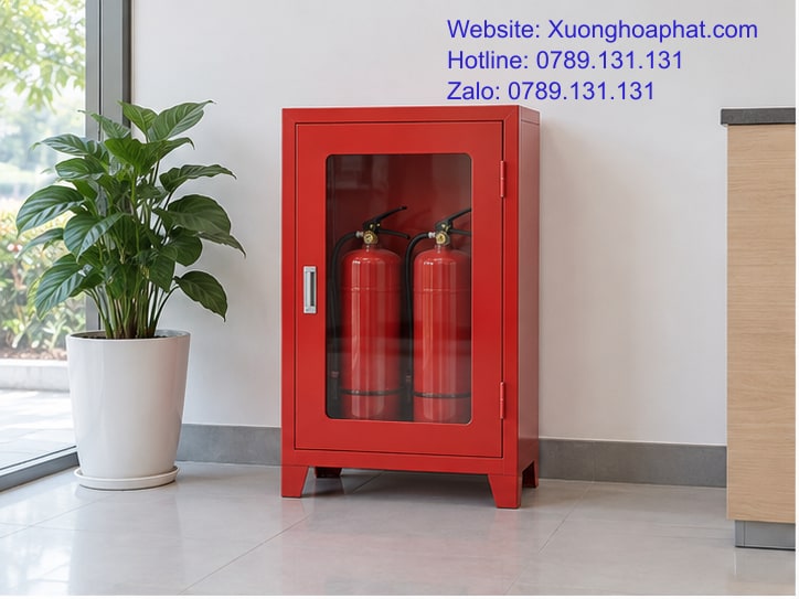Quy Định Lắp Đặt Tủ PCCC: Hồ Sơ Và Vị Trí Cần Rà Soát 2 Tủ PCCC cánh trong minh họa công năng khoang chứa