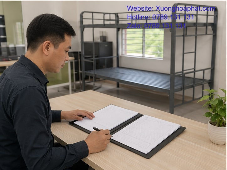 Tải Trọng Giường Sắt Quân Đội Phụ Thuộc Vào Yếu Tố Nào? 4 Đối chiếu hồ sơ tải trọng giường sắt quân đội trước khi mua