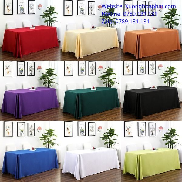 Thuê Khăn Trải Bàn
