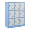 Tủ Sắt Locker 9 Khoang Học Sinh 4 Tủ Sắt Locker 9 Khoang Học Sinh