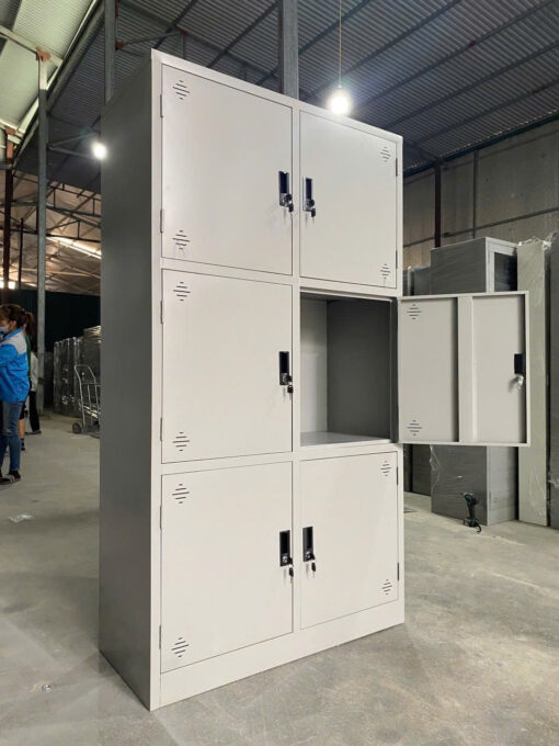 Tủ Sắt Đựng Hồ Sơ 6 Ngăn